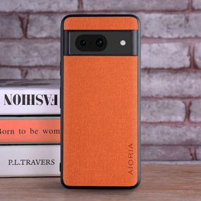 Google Pixel 8A чохол тканина MagSafe оранжевий