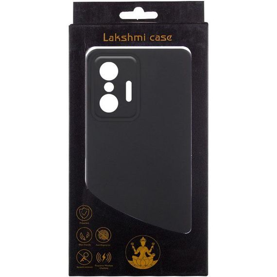 Чохол Silicone Cover Lakshmi Full Camera (AAA) для Xiaomi 11T / 11T Pro Чорний / Black | Зображення 1