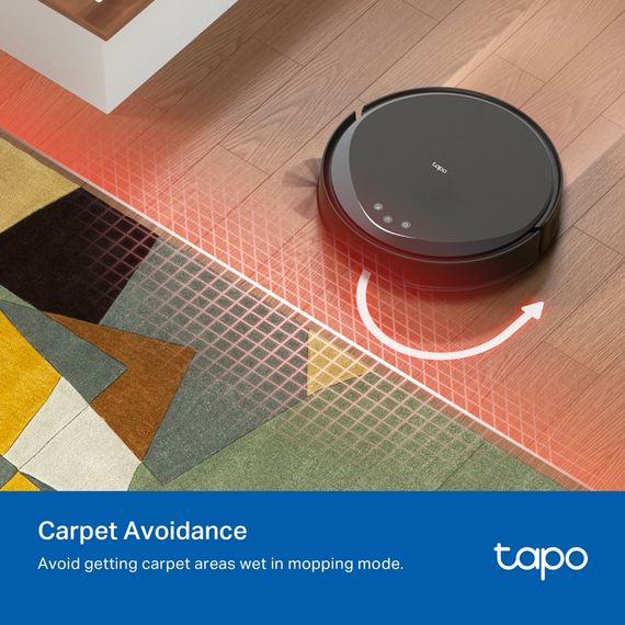 Робот-пылесос TP-LINK TAPO RV 20 MAX LIDAR с поддержкой влажной уборки TAPO-RV20-MAX | Зображення 6