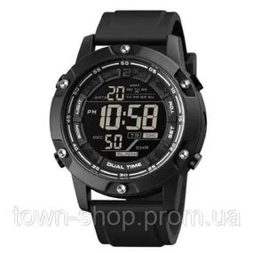 Часы наручные мужские SKMEI 1762BK BLACK. Цвет: черный