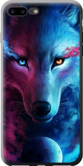 Чехол на iPhone 8 Plus Арт-волк "3999u-1032-17620"