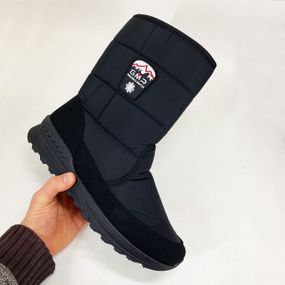 Бурки низькі 42р 27, 5см, Чоловіче полегшене взуття, Зручні робочі чоботи, Чорні черевики для роботи HK-17