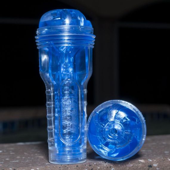 Мастурбатор Fleshlight Turbo Thrust Blue Ice (імітатор мінету) | Зображення 3