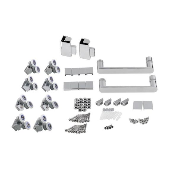 Набор Qtap душевая кабина Taurus CRM1011SC6 Clear 100х100 см + поддон Tern 301112 | Зображення 6