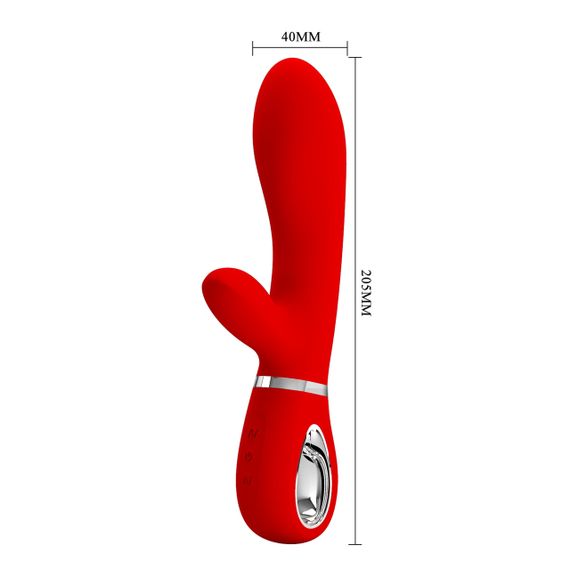 Вібратор PRETTY LOVE THOMAS USB RED 7 function Sex Aura | Зображення 3
