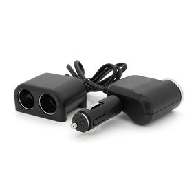 АЗУ разветвитель Olesson 1526.12V-3x12V + USB, Black, Blister