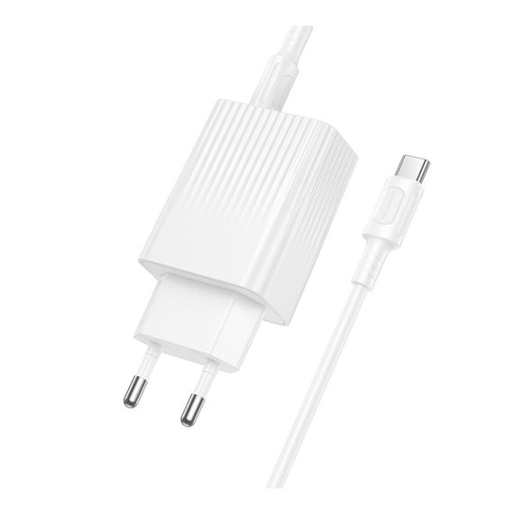 Сетевое Зарядное Устройство Borofone BAS76A 1USB-C/1USB PD/QC 30W+Type-C to Type-C | Зображення 5