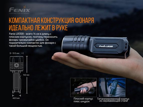 Ліхтар ручний Fenix LR35R | Зображення 8