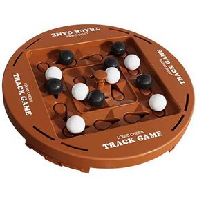 Настольная интерактивная игра Ummi 777A Logic Chess Track Game Brown