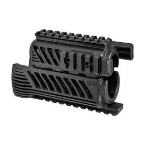 Цевье тактическое FAB для AK 74У, 4 планки, черное