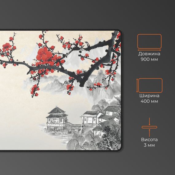 Килимок для мишки GamePro MP275W Black (MP275W) | Зображення 5