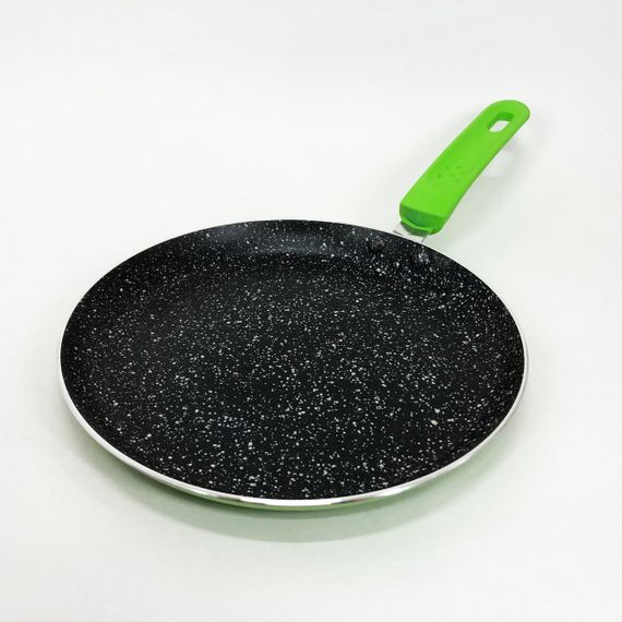 Сковорідка для млинців 23 см Con Brio СВ-2324 Eco Granite, сковорода з індукційним дном. Колір: зелений | Зображення 6