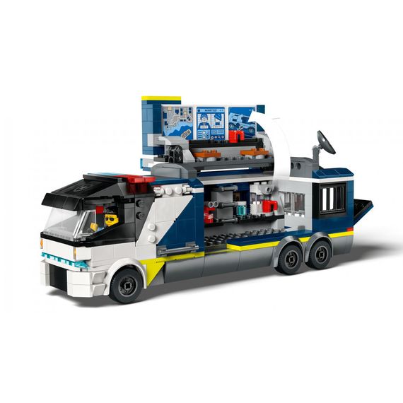Конструктор LEGO City Пересувна поліцейська криміналістична лабораторія 674 деталей (60418) | Зображення 5