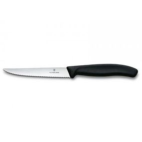 Кухонний ніж Victorinox SwissClassic для стейка 11 см, черный (6.7233.20)