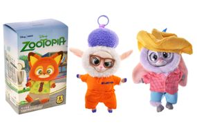 Іграшка-сюрприз м'яка Брелок Зоотрополіс Zootopia у коробці 20см
