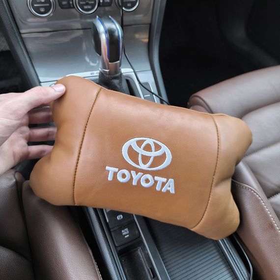 Подушка підголівник на сидінні машини Toyota, Подушка підголівник для подорожей, Дорожні подушки MS-39 | Зображення 2