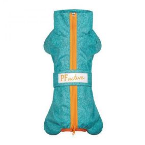 Дождевик Pet Fashion «Rain» для такс, размер S, бирюза