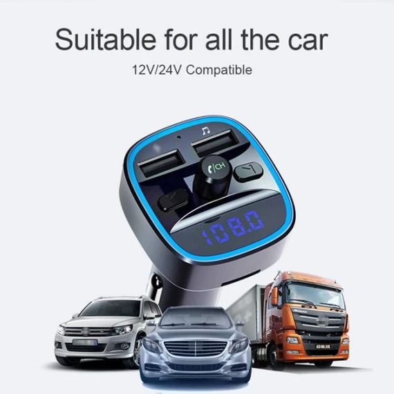 FM-трансмиттер Tickas Multifunction Wireless Car mp3 player | Зображення 4