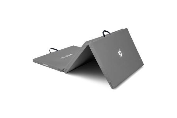 Матрац гімнастичний THUNDER MG-03, 197 х 90 х 5 см, сірий (MG-03-GREY) | Зображення 1