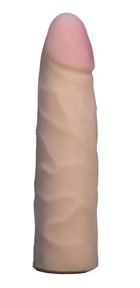 Насадка для страпона тілесна EGZO CIBERSKIN NSTR01 ( 17 см х 4 см ) Sex Aura | Зображення 1