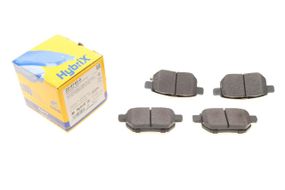 Колодки гальмівні задні Toyota Corolla Auris 06-14 IQ Urban Cruiser 09-15 Prius 12- Yaris 05- 22-0746-0