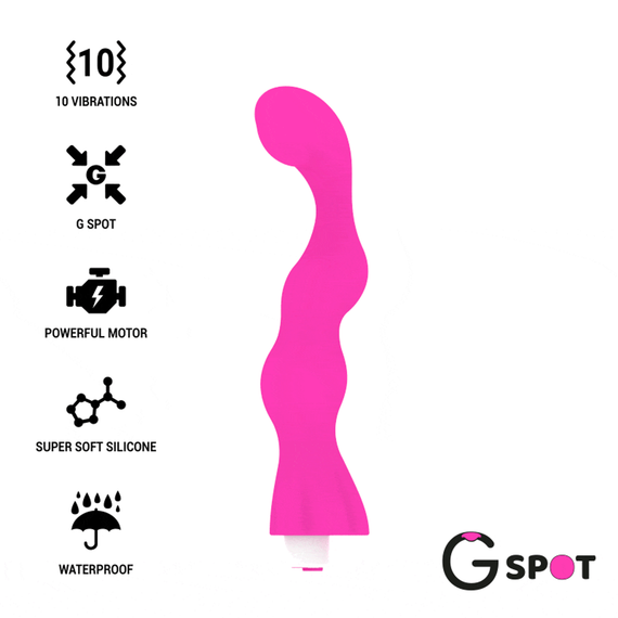 Вібратор для зони G GEORGE, колір: рожевий G-SPOT (Іспанія)