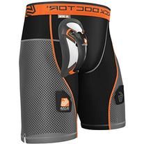 Шорти компресійні Shock Doctor Ultra Hybrid з захистом паху | Зображення 1