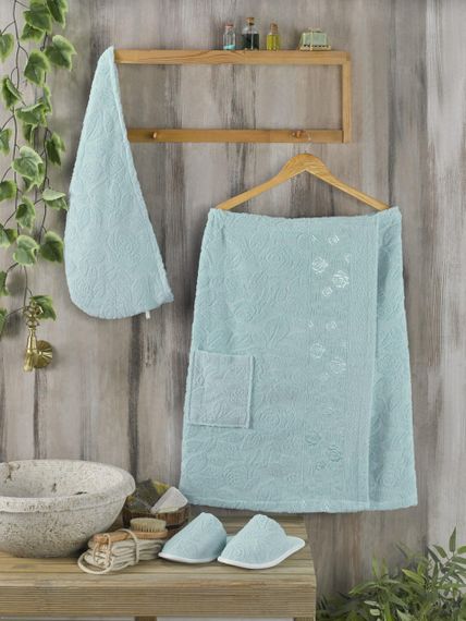 Набор для сауны женский Philipus su yesil mint набор 3шт