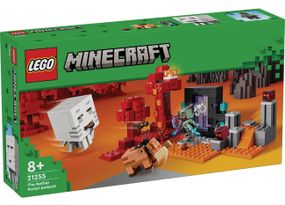 Конструктор LEGO Minecraft Засідка біля порталу в Нижній світ (21255)
