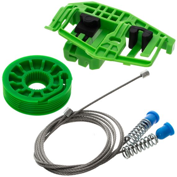 BMW 3 E90 E91 (05-12) ремкомплект склопідйомника задніх лівих дверей, БМВ 3 е90 е91 | Зображення 1