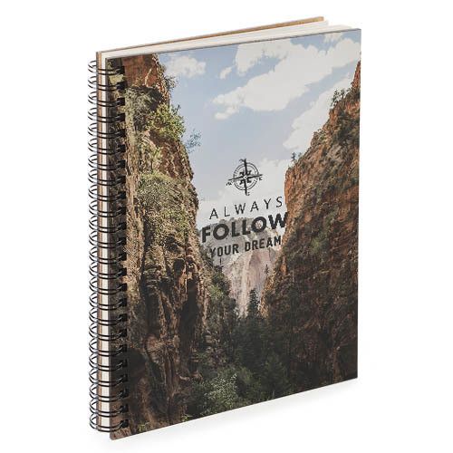 Скетчбук Always follow your dream 18x21 см (BDP_17A060)