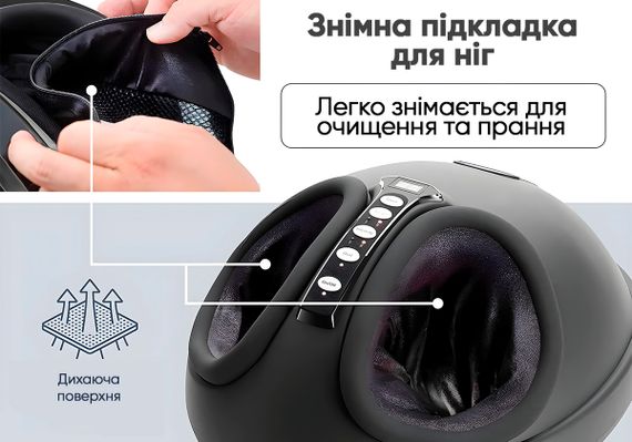 Лімфодренажний масажер для ніг EasyFit (EF-2300) | Зображення 5