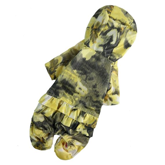 Дощовик ДЛЯ ДIВЧАТ рюша абстракцiя лимон MD-18 | Зображення 3