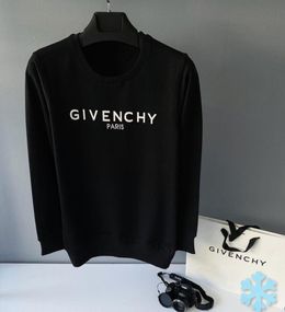 Світшот зима/осінь фліс Givenchy Paris колір чорний