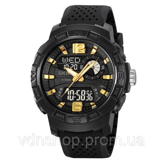 Чоловічі годинники стильні годинники на руку SKMEI 2163GD Спортивні чоловічі для хлопця NR-28