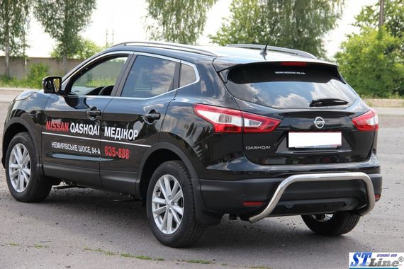 Задня дуга AK007-1 (нерж) для Nissan Qashqai 2014-2021рр | Зображення 4