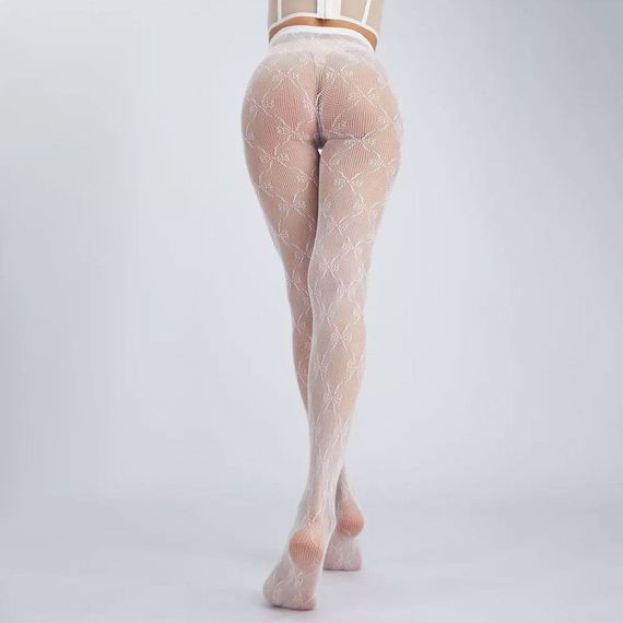 Еротичні колготки Babydoll 44 Білий 5069-1 | Зображення 5