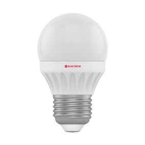 LED лампа Electrum E-27 шар D45 LB-10 4W (400Lm) нейтральный 4000K пластик. корп.