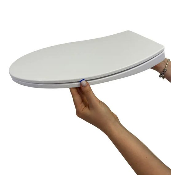 Сиденье для унитаза NKP Slim Smart с крышкой и функцией микролифта 0302 | Зображення 6