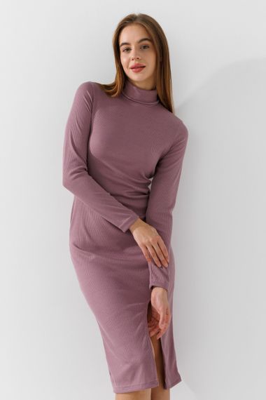 Сукня однотонна жіноча 864 42 Пудровий (2000990748515D) shop (2000990748515) | Зображення 1