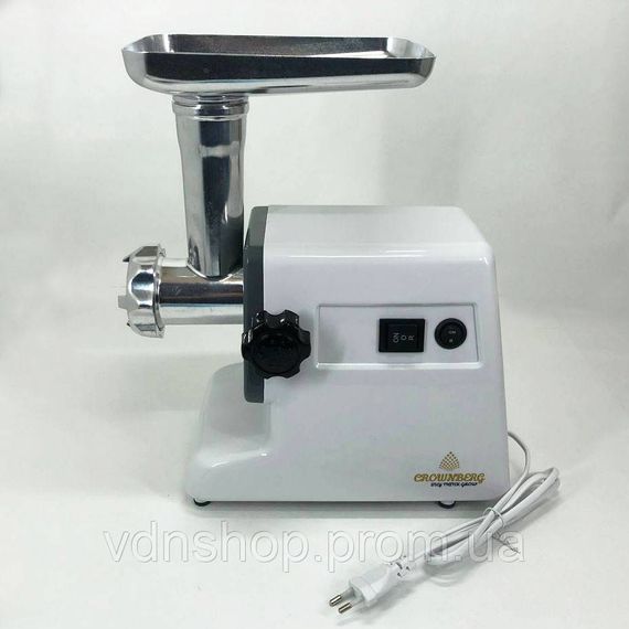 Мясорубка для приготовления Crownberg CB-4212, Лучшие мясорубки, Электрическая мясорубка 2в1 HO-49 | Зображення 7