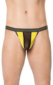 Чоловічі стрінги - Mens Thong 4529, yellow, S-L Sex Aura