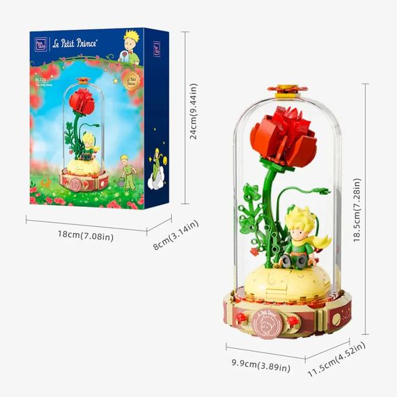 Конструктор Pantasy Le Petit Prince Єдина троянда (86320) | Зображення 1