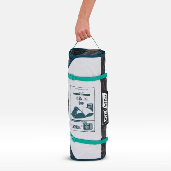 Намет MH100 XL Fresh & Black для кемпінгу 3 особи - One Size | Зображення 1