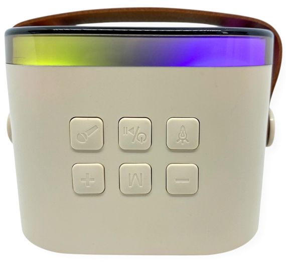 Караоке система дитяча колонка з мікрофоном bluetooth з підсвічуванням, регулятором гучності бездротова K12 | Зображення 4