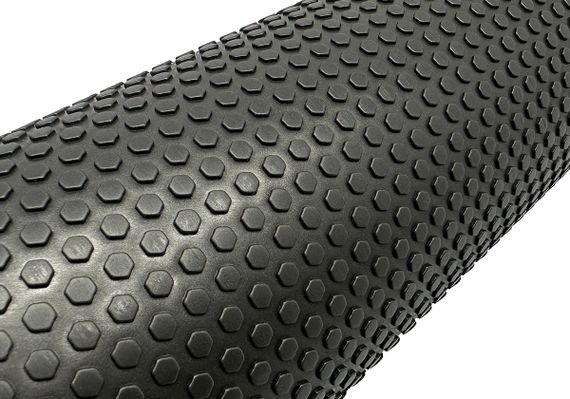 Масажний ролик EasyFit Foam Roller 45 см Чорний (EF-2030-BK) | Зображення 2