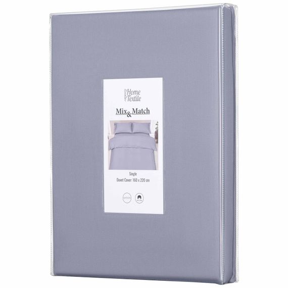 Підковдра Ardesto Mix&Match, 160х220см, 100% бавовна, сатин, туман (ART1622DVF) | Зображення 1