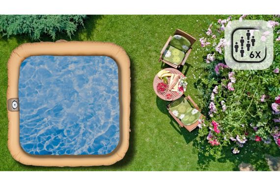 Джакузі-SPA надувне Thunder FRAPPE 6-місне | Зображення 6