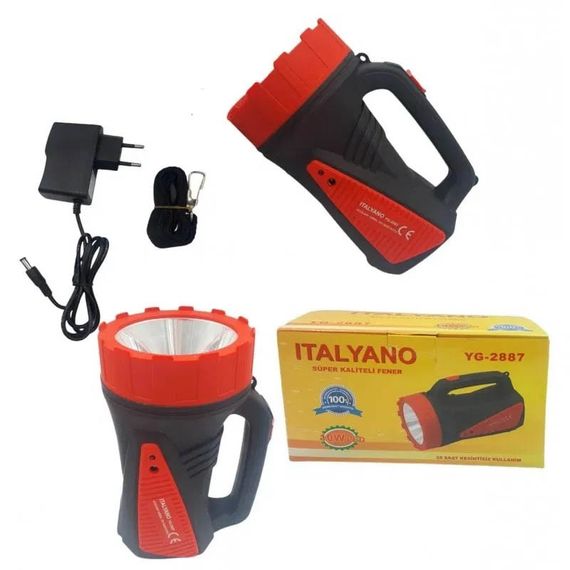 Ліхтар YG-2887 Чорний | Зображення 2