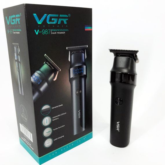Професійна машинка для стрижки волосся на акумуляторі VGR V-987, Професійна машинка для стрижки волосся MP-77 | Зображення 1